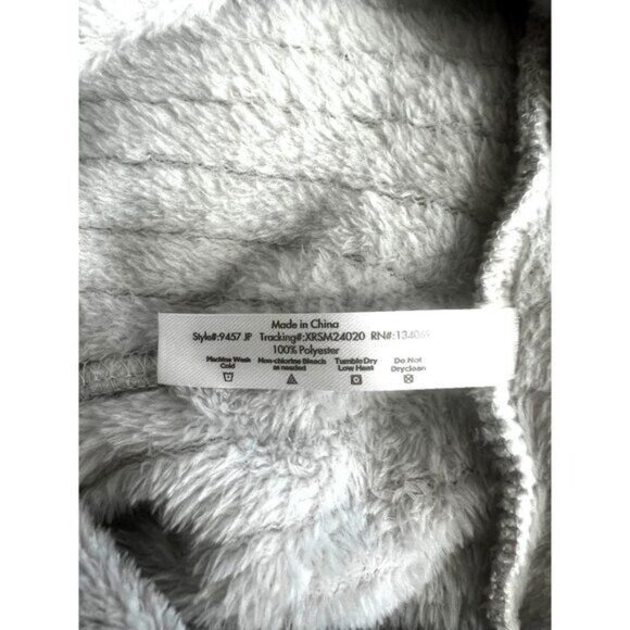 Life Rocks Gray Hooded Zip-Up Jacket With Headband Accessory Size XL - Picture 11 of 14